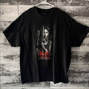 Buffy the Vampire Slayer Black Graphic T-Shirt